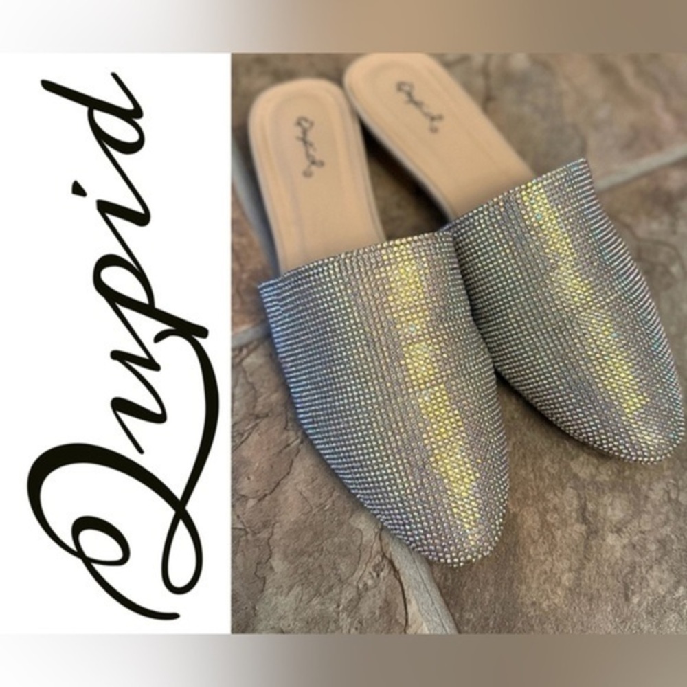 ❤️Iridescent Gem Mule by Qupid -Fits Sz 8-